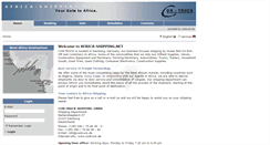 Desktop Screenshot of africa-shipping.net